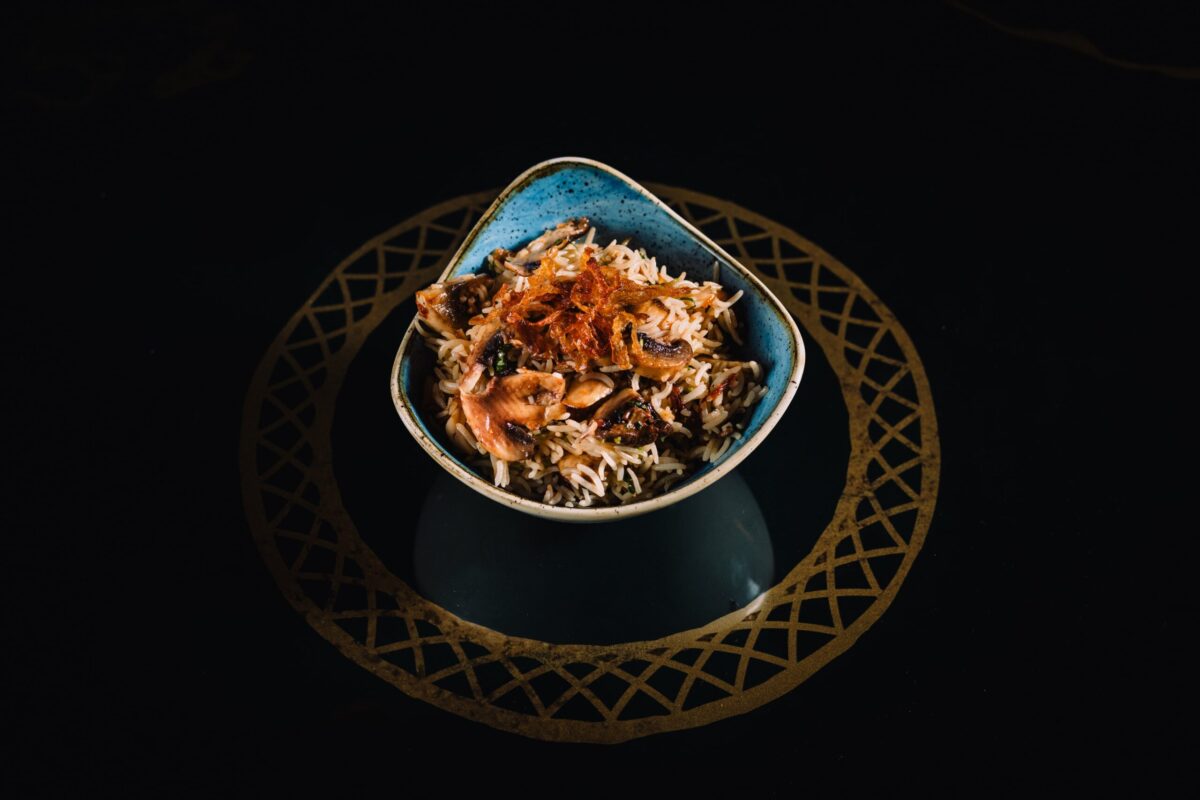 Mushroom Rice (V)